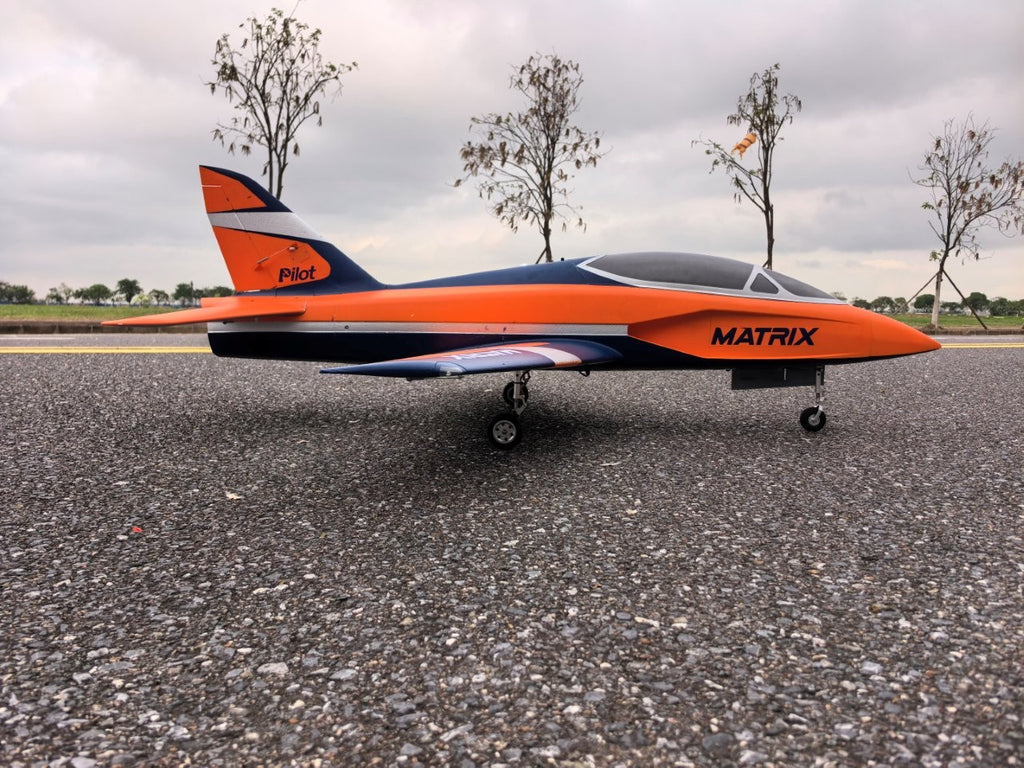 Pilot-RC Foam Matrix EDF 90mm orange/blue