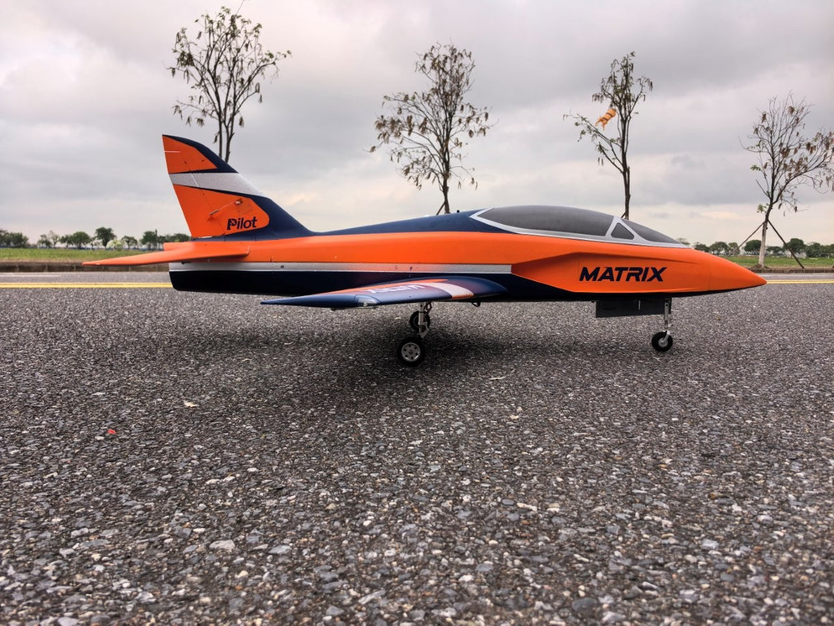 Pilot-RC Foam Matrix EDF 90mm orange/blue