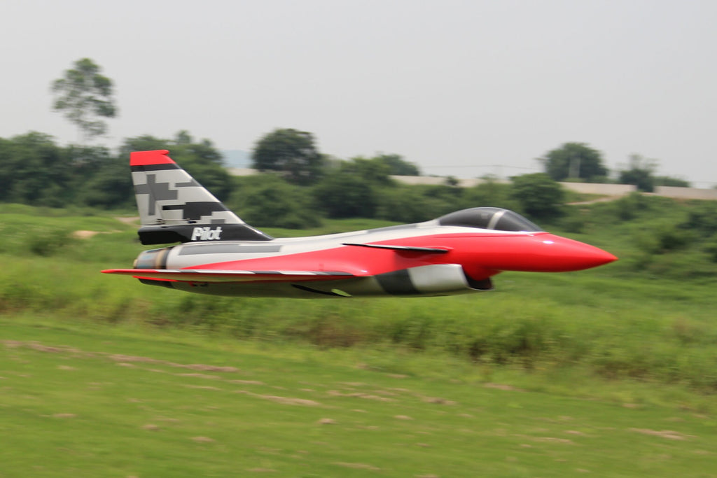 Pilot rc J10-B 2.2m Jet 06 retracts,air trap,tail pipe.