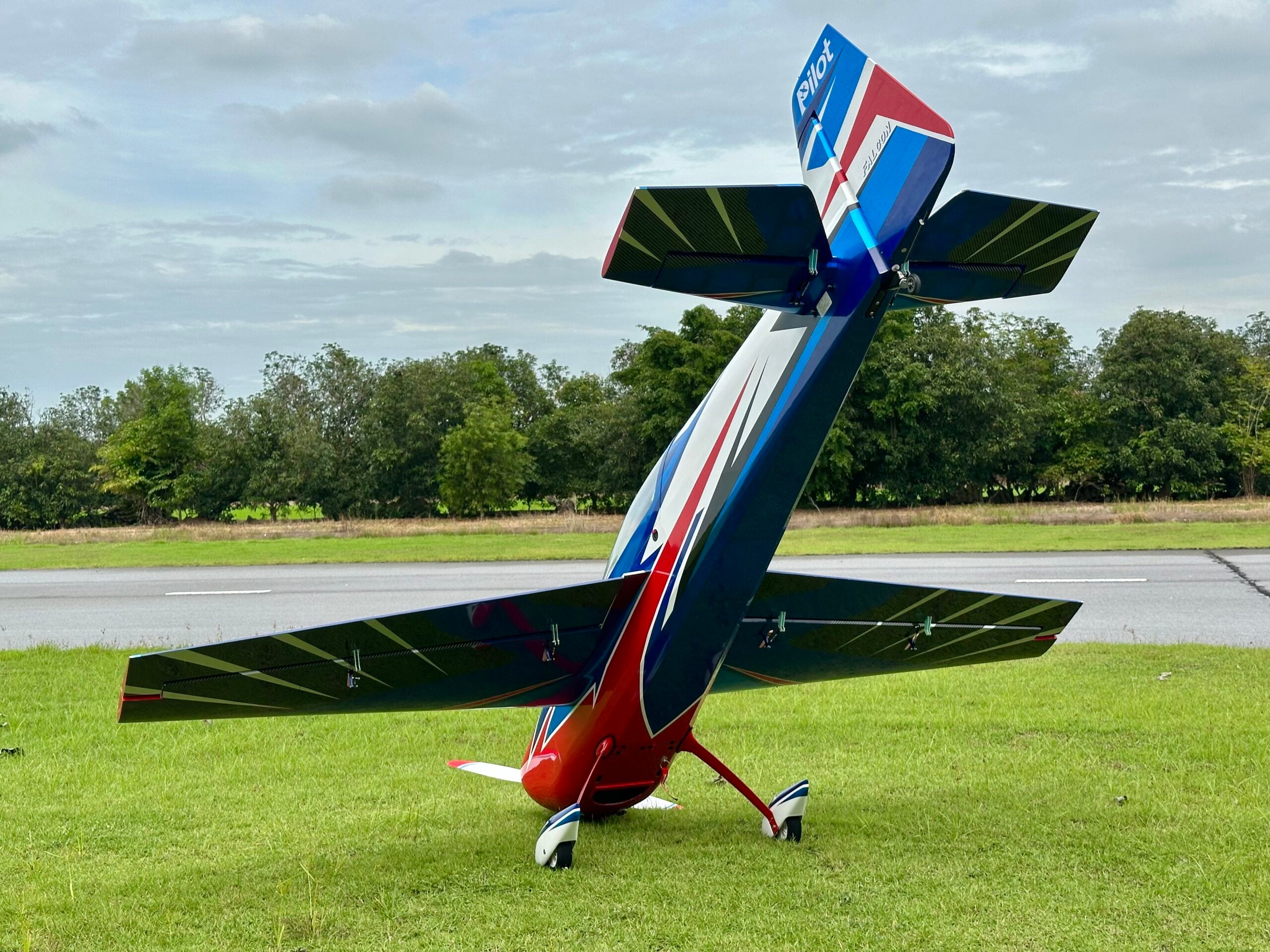 Pilot rc Raven 103" 2.26m 01 red/blue/white