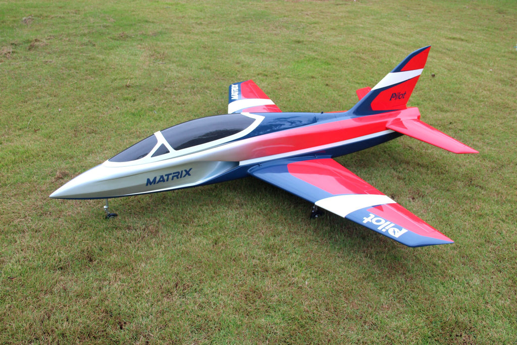 Pilot rc 2.2m Matrix incl retracts 04 red/blue/silver
