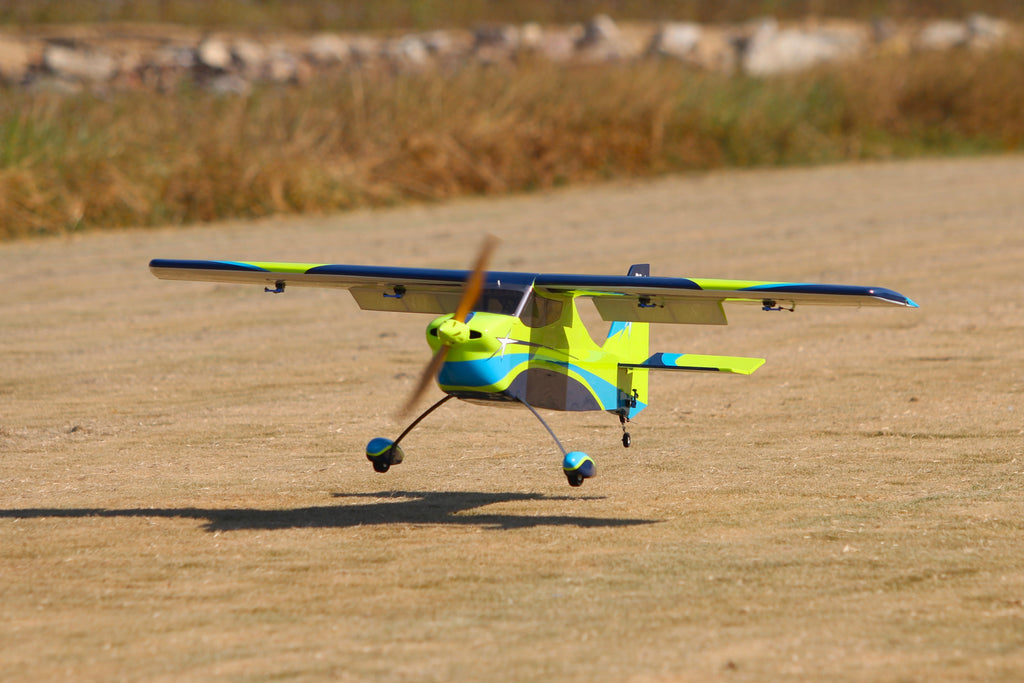 Pilot rc Skywolf V2 04 green/blue 67" 1.70m