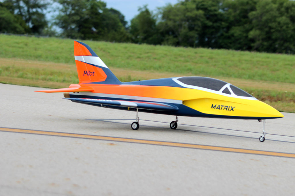 Pilot rc 2.8m Matrix incl retracts 02 orange/yellow/blue