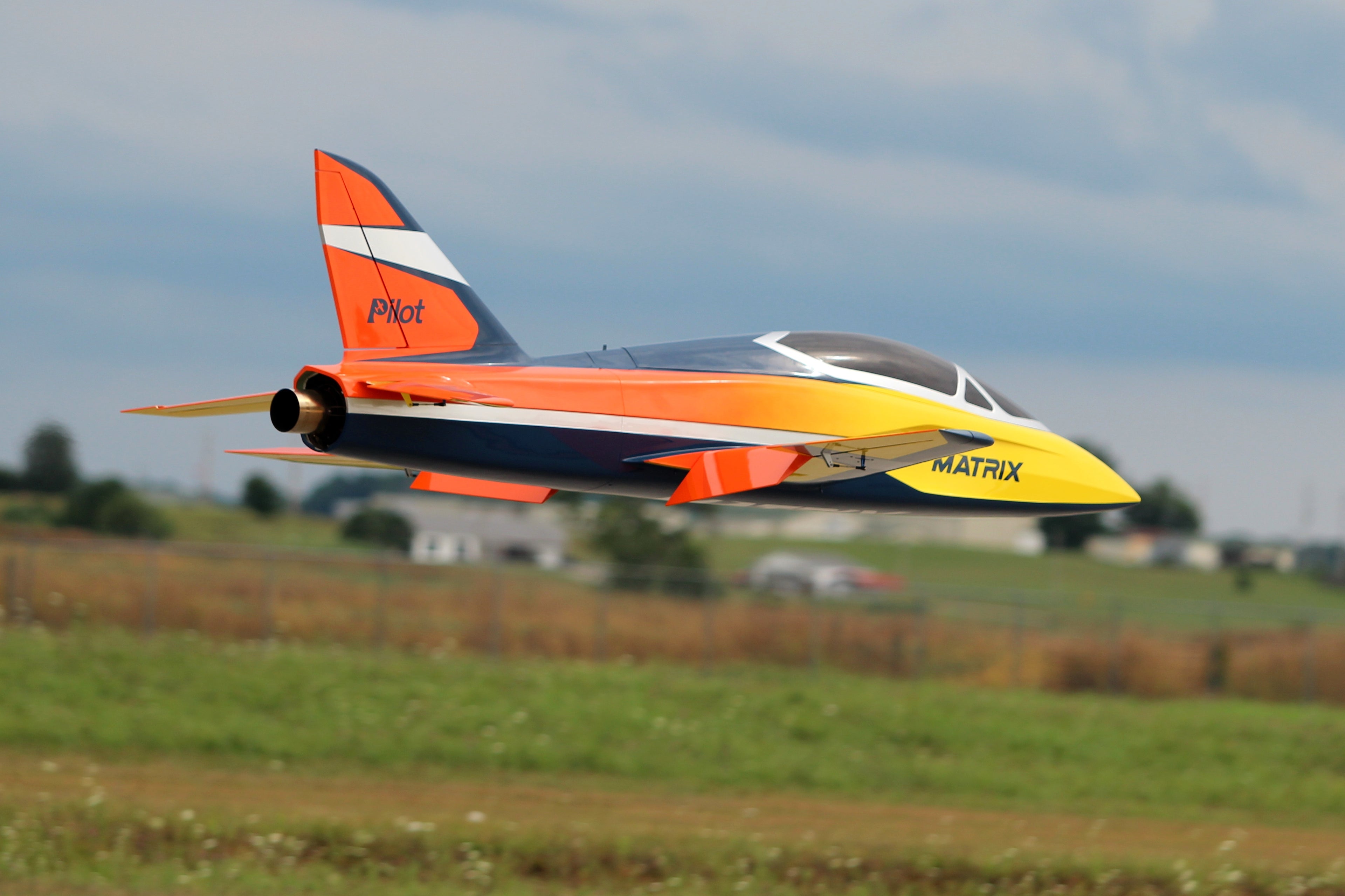 Pilot rc 2.8m Matrix incl retracts 02 orange/yellow/blue