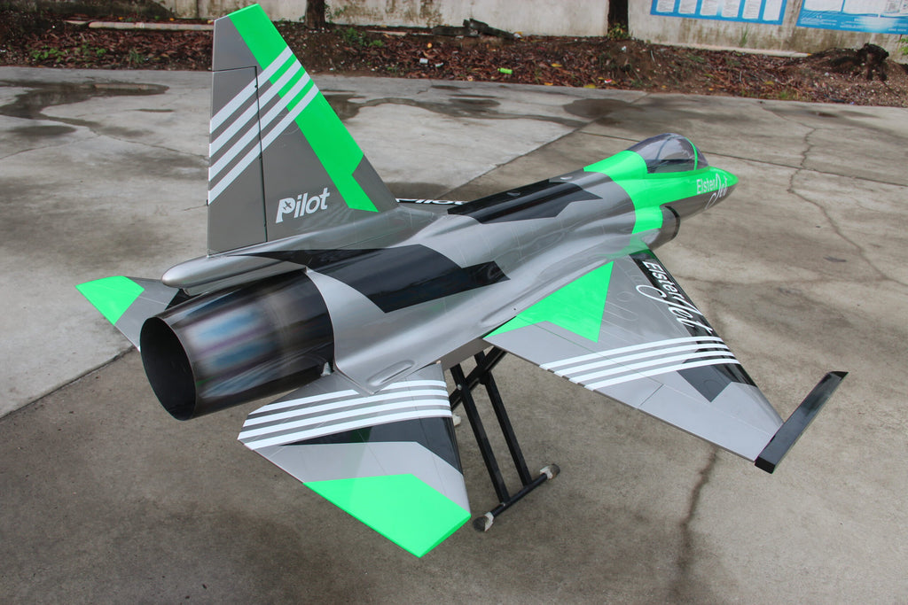 Pilot rc 2.2m FC1 3D 04 Fluorescent Green retract version