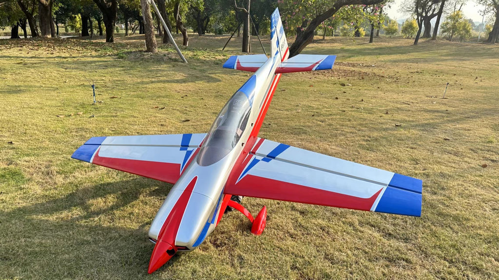 » Pilot rc Extra NG 07 silver/red/blue 78" 1.97m