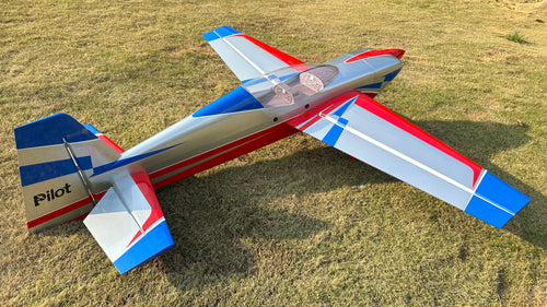 » Pilot rc Extra NG 07 silver/red/blue 78" 1.97m