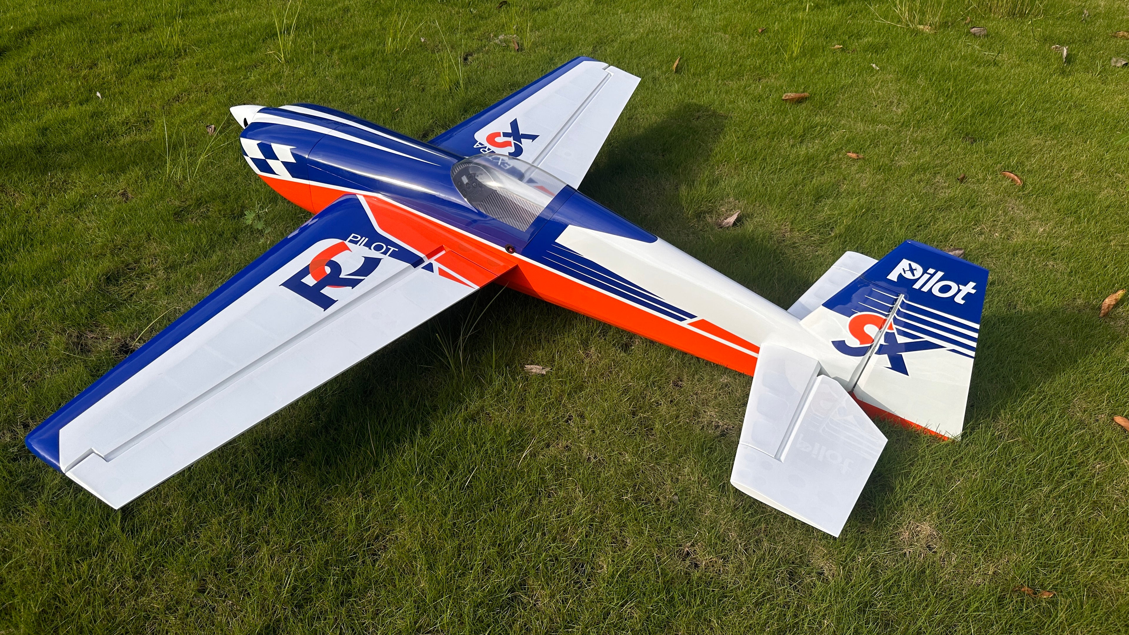 Pilot rc Extra 330SX 02 orange /blue/white 103" 2.64m