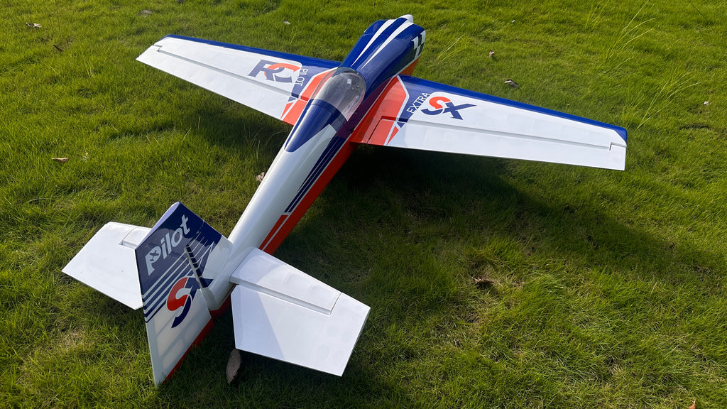 Pilot rc Extra 330SX 02 orange /blue/white 103" 2.64m
