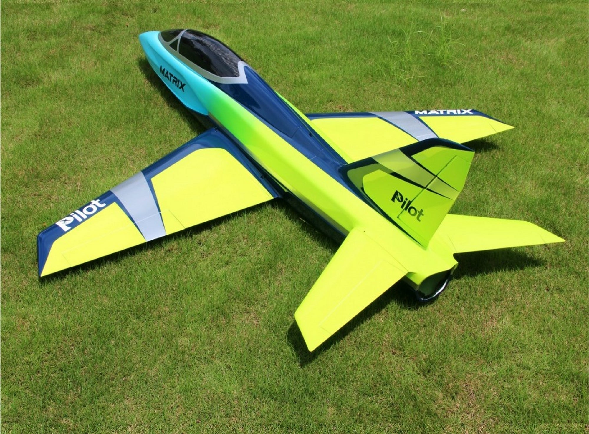 Pilot rc 2.2m Matrix incl retracts 03 green/blue/silver