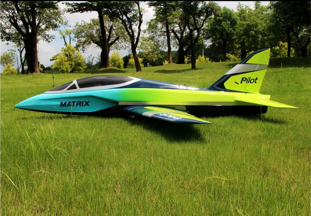 Pilot rc 2.2m Matrix incl retracts 03 green/blue/silver