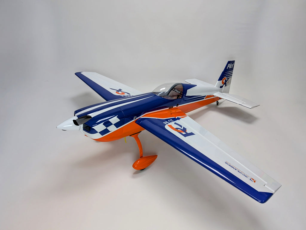 Pilot rc Extra 330SX 02 orange /blue/white 90" 2.29m