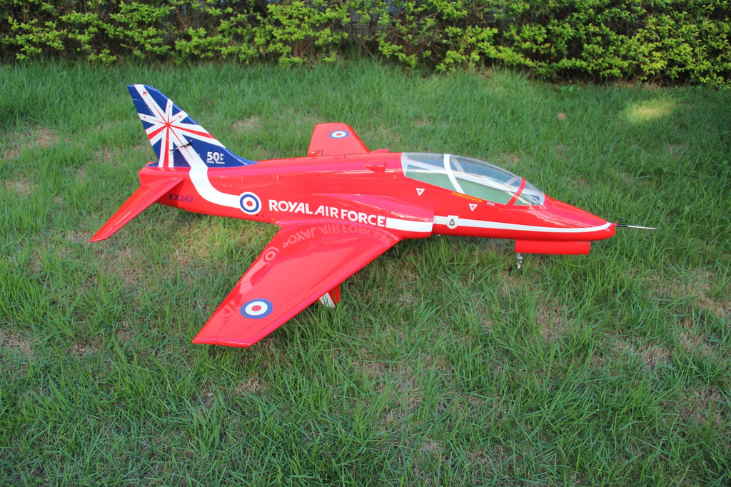Pilot rc Bae hawk 1.8m (70.9′′) 01 red retract version