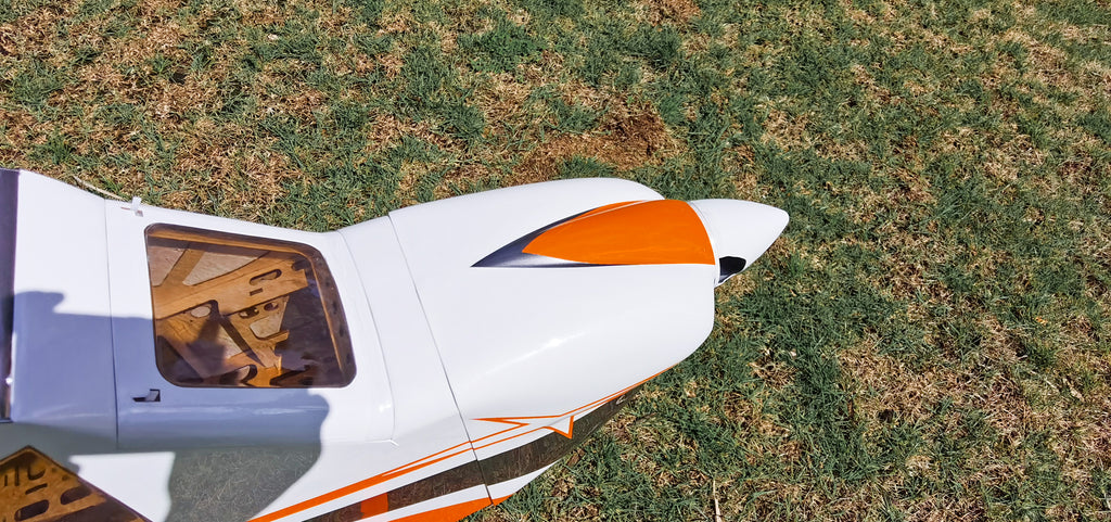 Pilot rc Skywolf V2 05 orange/white 73" 1.85m
