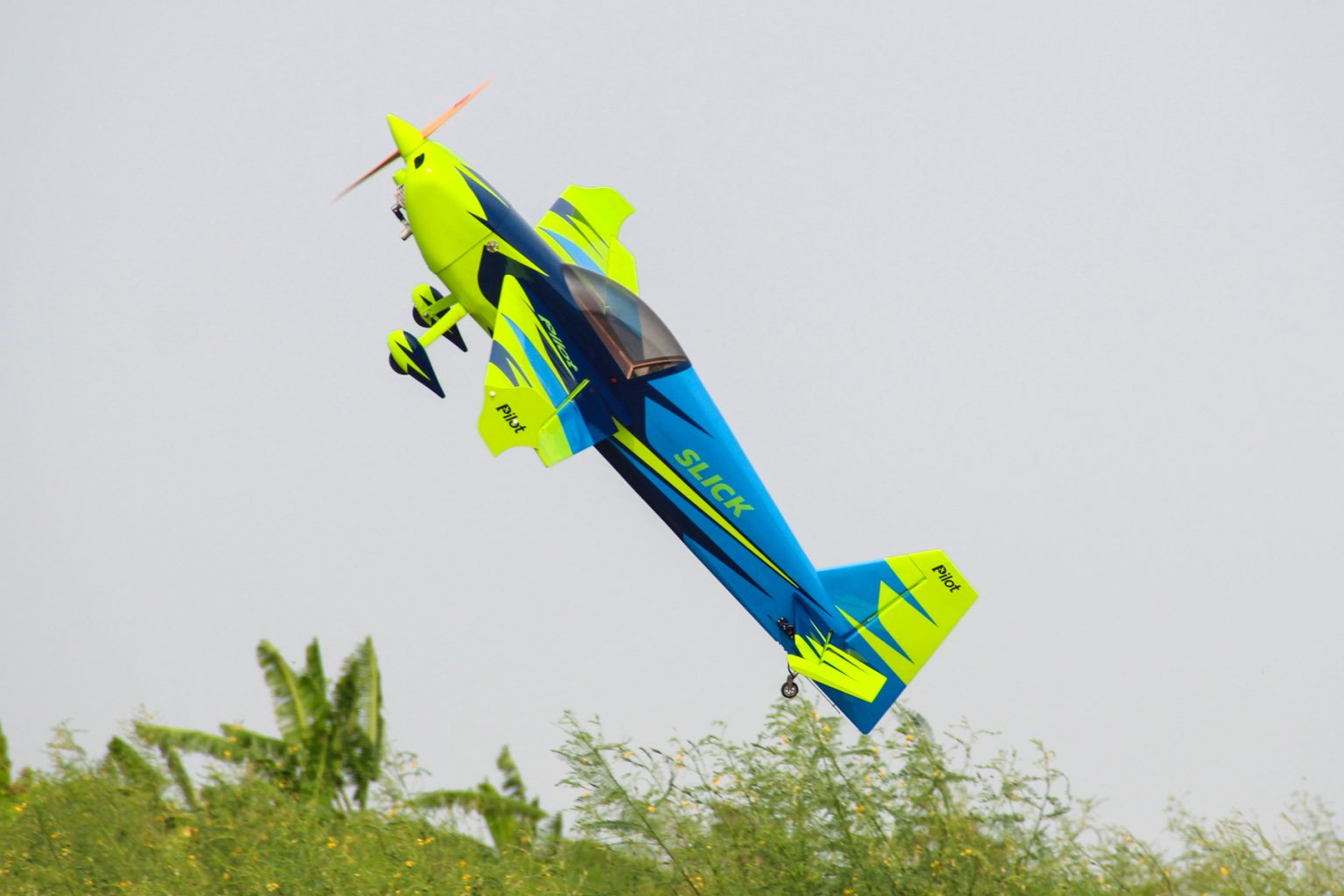 » Pilot rc Slick 360 74" 1.88M 02 green/blue