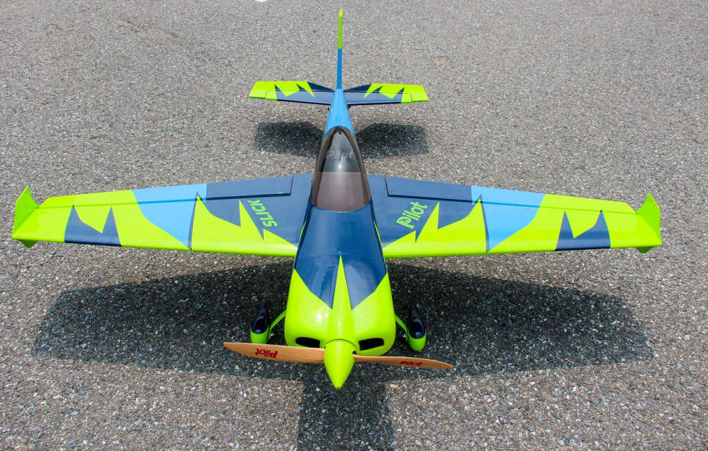 » Pilot rc Slick 360 74" 1.88M 02 green/blue