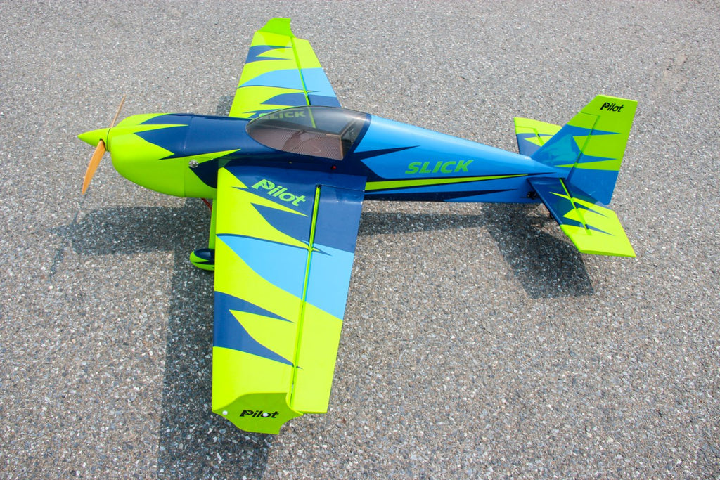 » Pilot rc Slick 360 74" 1.88M 02 green/blue