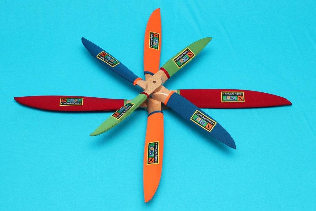 Pilot rc prop cover 100CC blue L set