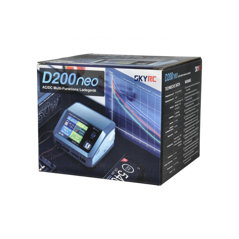 D200 Neo Duo AC/DC charger (AC 200W - DC 2x400W)