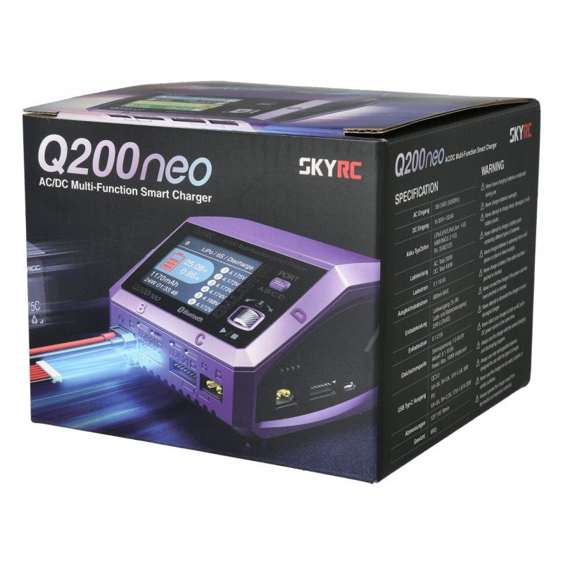 SKYRC Q200 neo Quattro AC/DC Charger max 400W