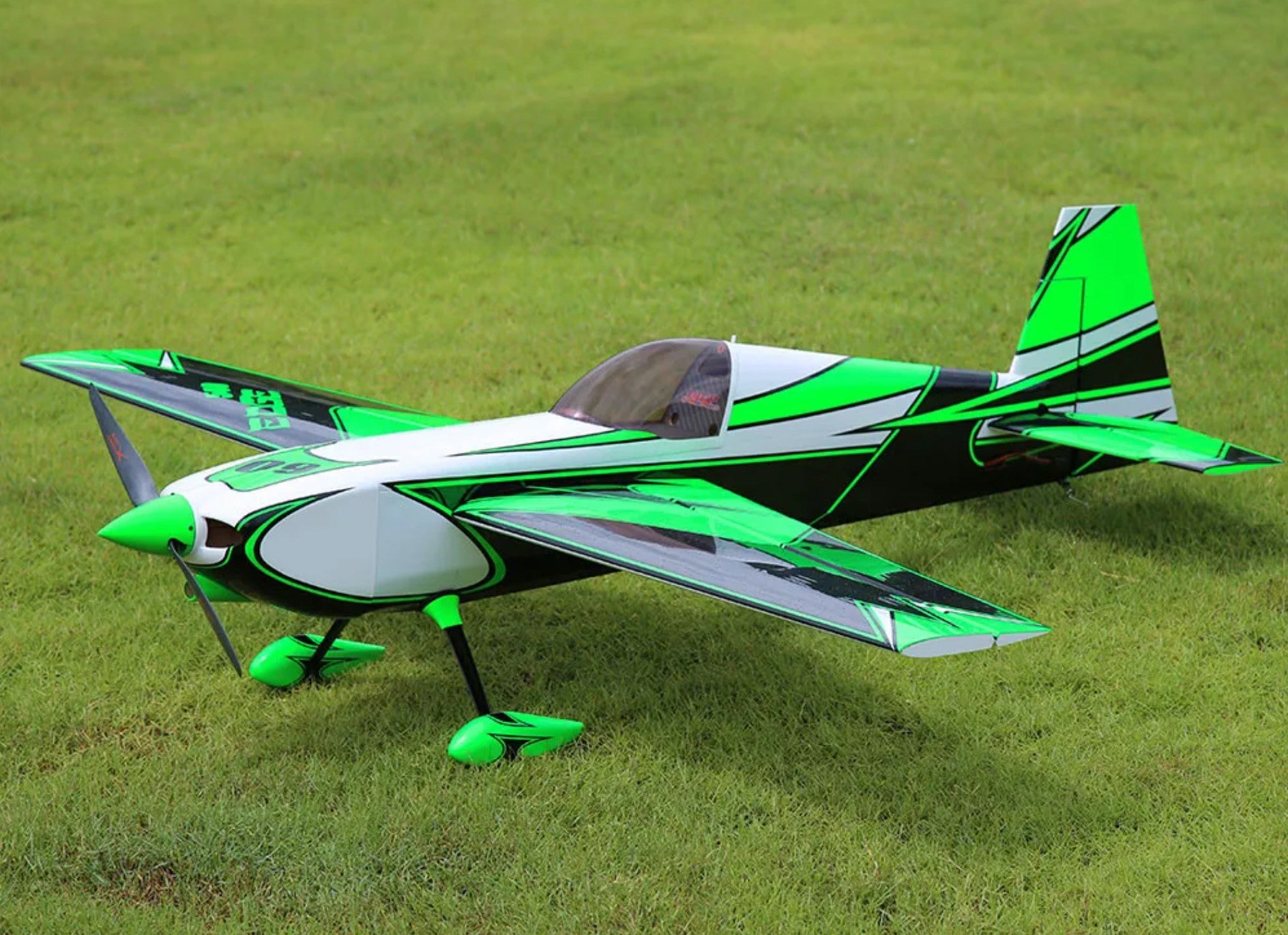 OMP Hobby 60" Edge 540 green Kevlar Reinforced power combo