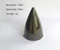 3" 76 mm 2-Blatt-Spinner aus Kohlefaser