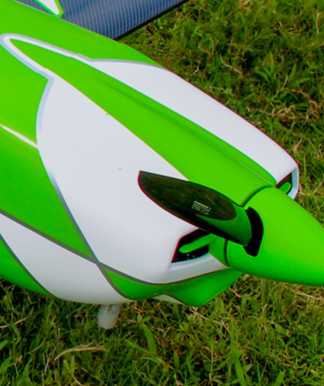 Engine cowl Pilot rc 90" Extra NG 02 green/white