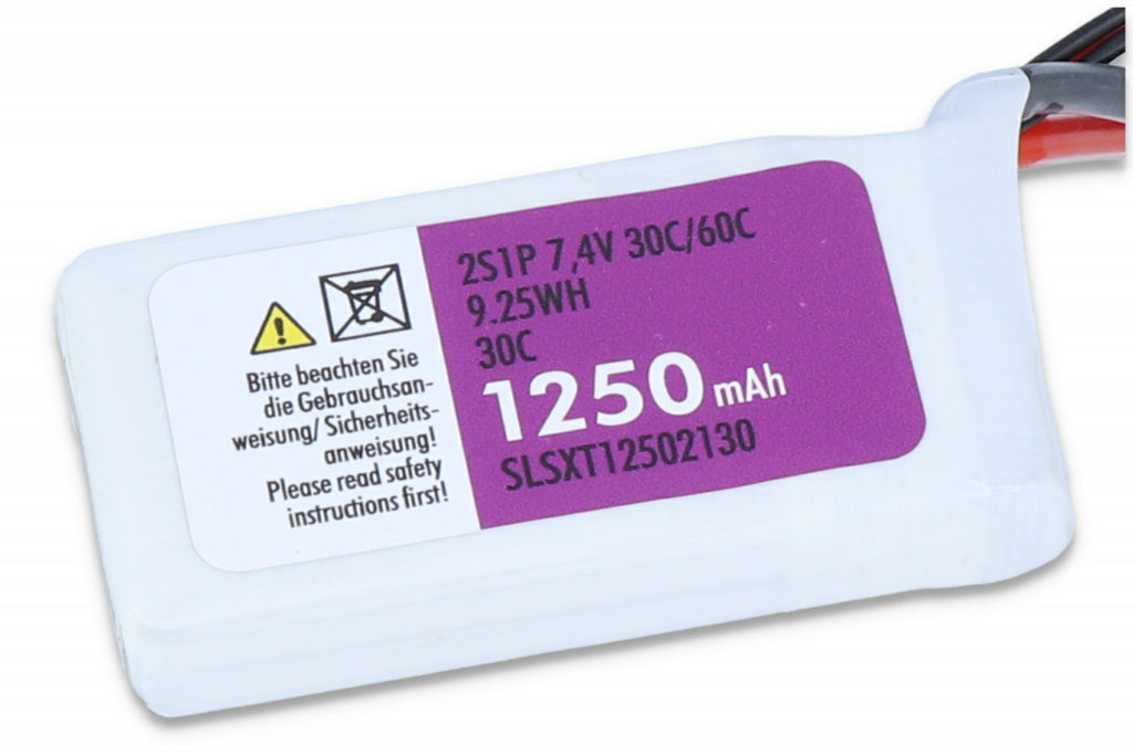 SLS XTRON 1250mAh 2S1P 7,4V 30C/60C
