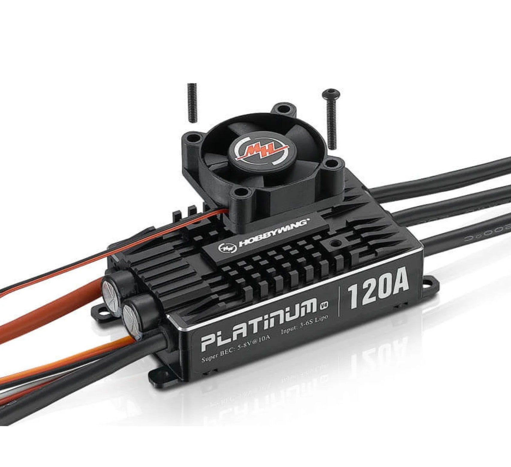 Hobbywing Platinum Pro 120A V4, 3-6S, 10A Bec