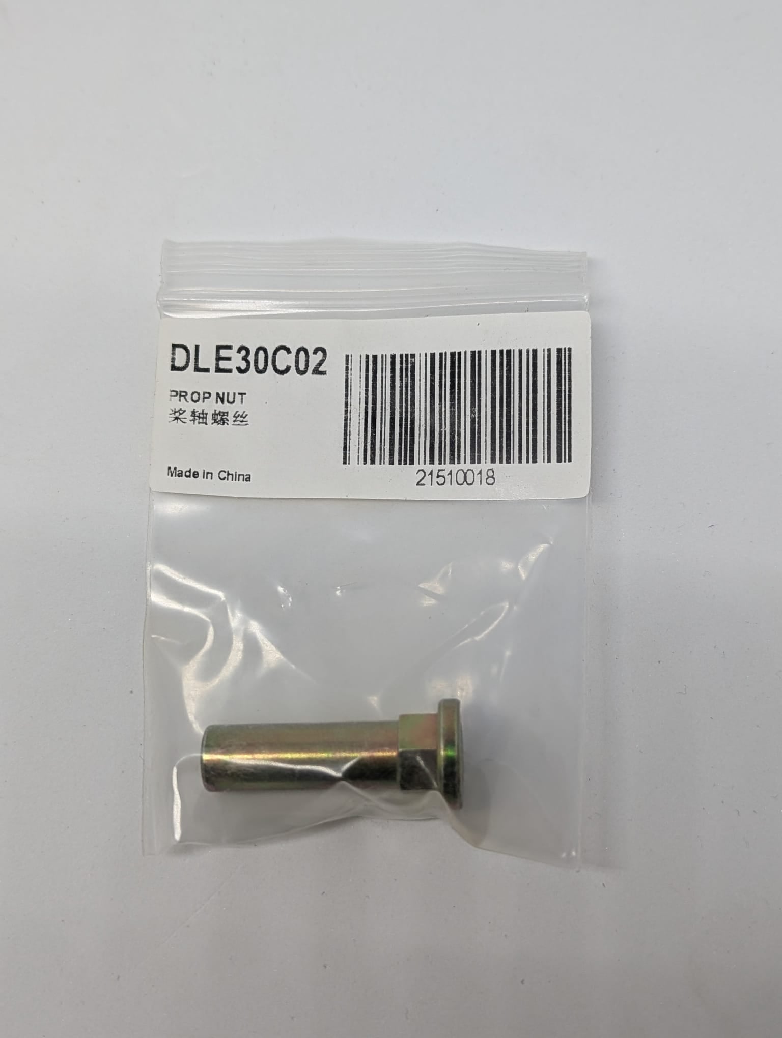 DLE 30 Prop bolt