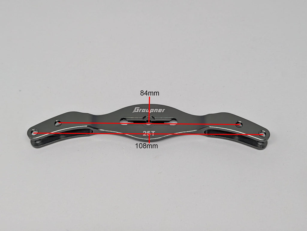 Graupner Servo Arm Alu 25 T 106mm