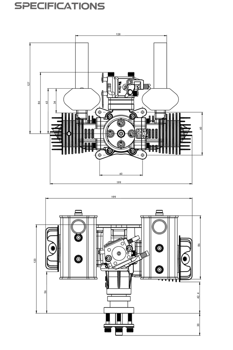 EPHIL X-Series 40cc-T