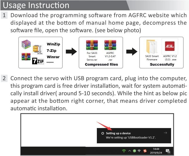 AGF SPV3 USB Programing USB Stick