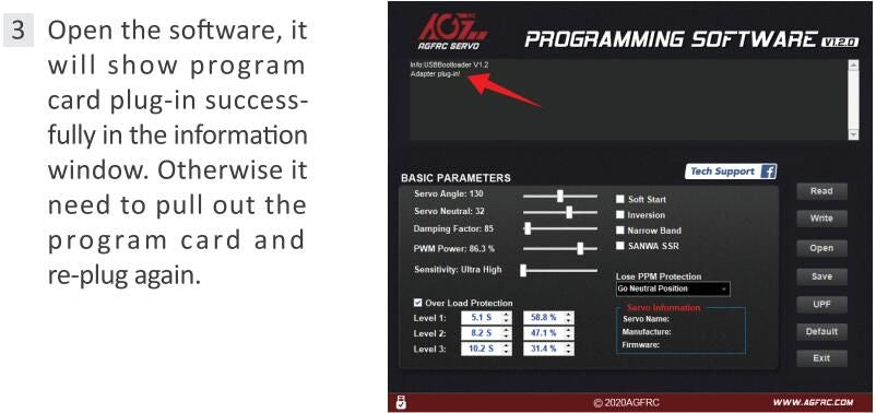 AGF SPV3 USB Programing USB Stick