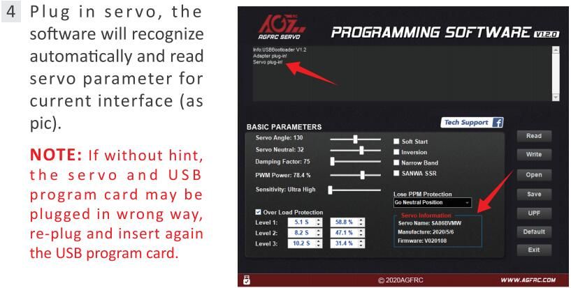 AGF SPV3 USB Programing USB Stick