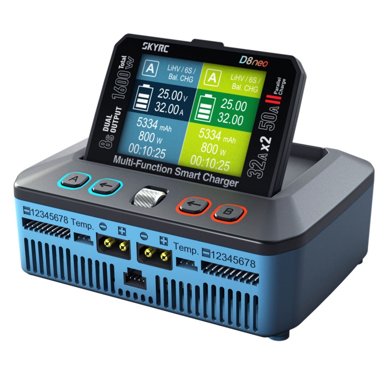 SKYRC D8neo Smart Balance Dual Charger 1600W