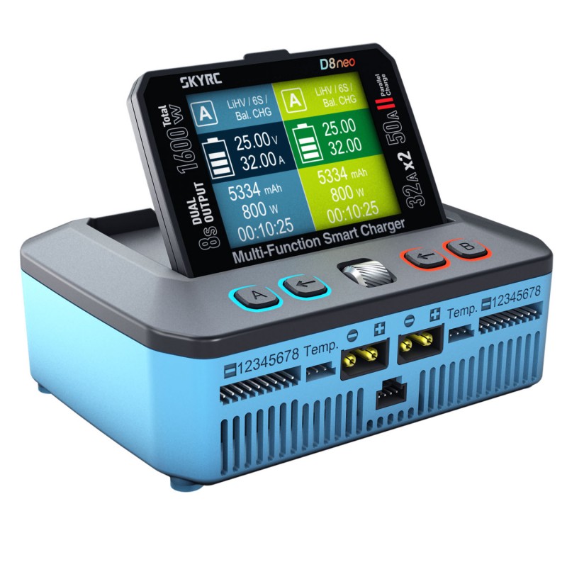 SKYRC D8neo Smart Balance Dual Charger 1600W