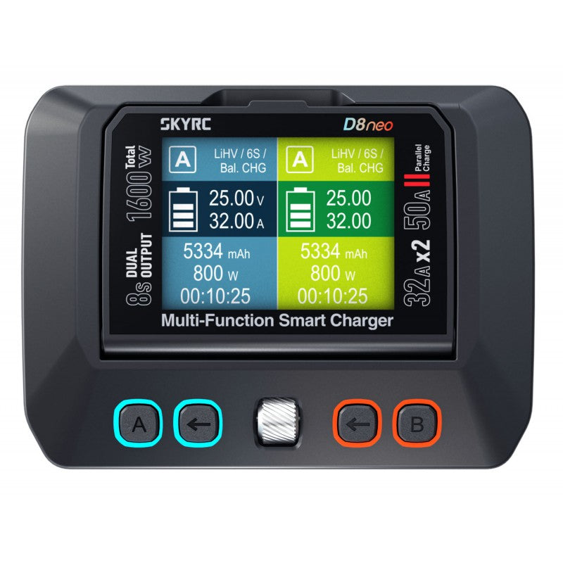SKYRC D8neo Smart Balance Dual Charger 1600W