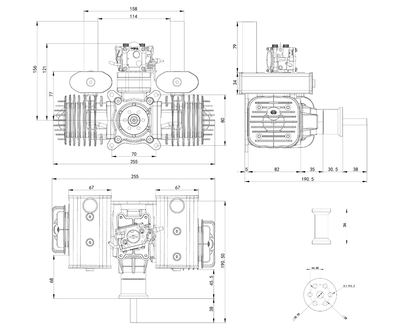 EPHIL Série X 123cc-T
