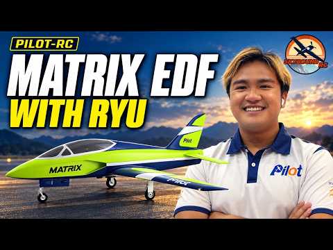 Pilot-RC Foam Matrix EDF 90mm grün/blau
