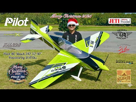 Pilot rc Sbach V2 90" 2.29m 10 green/black/white Ryu Scheme