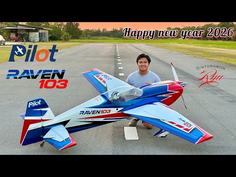 Pilot rc Raven 103" 2.26m 01 red/blue/white