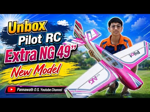 Pilot RC Extra NG 08 blue 49" 125cm EPP plane