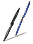 Falcon 23x8 Gas Two Blade Carbon Propeller 