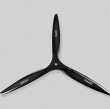 Falcon 26x10 Gas three Blade Carbon Propeller