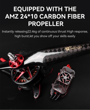T-Motor AM910 combo 195KV 70-80cc 3D planes