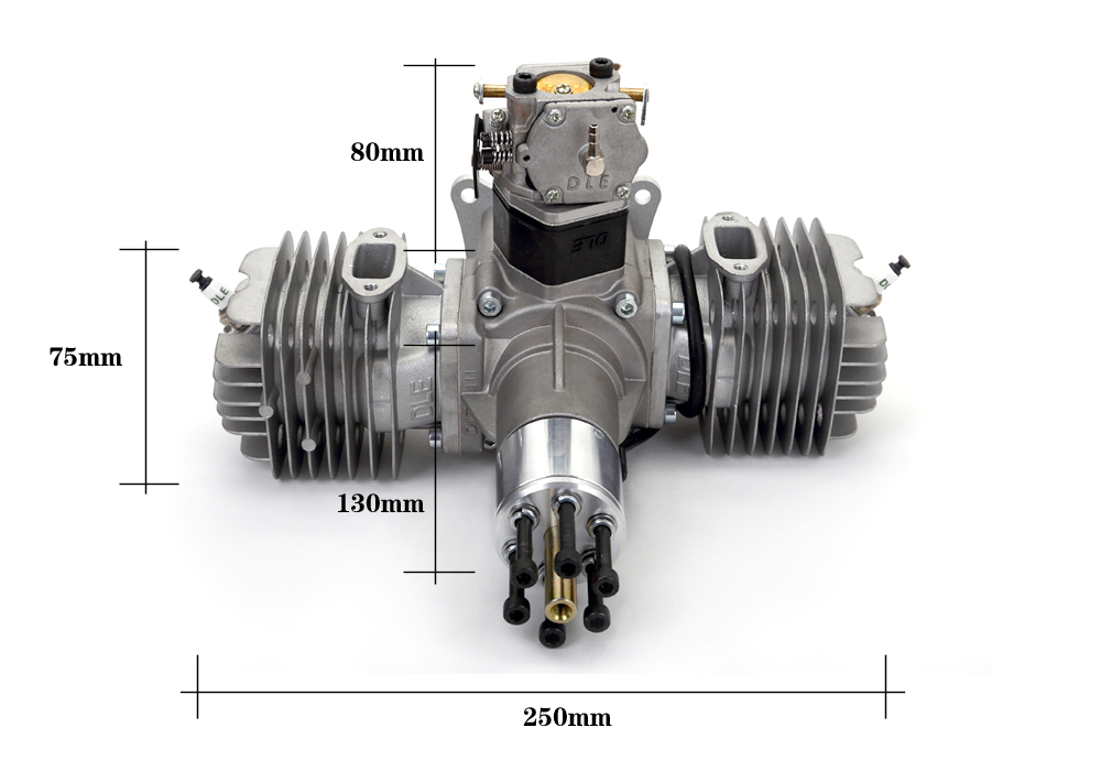 DLE111 V3 model airplane engine -