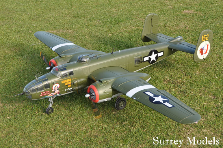 LX b-25 mitchell 2m wingspan arf - rc-planes