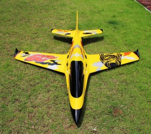 Pilot rc 2.2m Predator sport jet Yellow/Orange/Black 