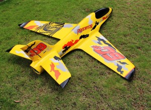 Pilot rc 2.2m Predator sport jet Yellow/Orange/Black 